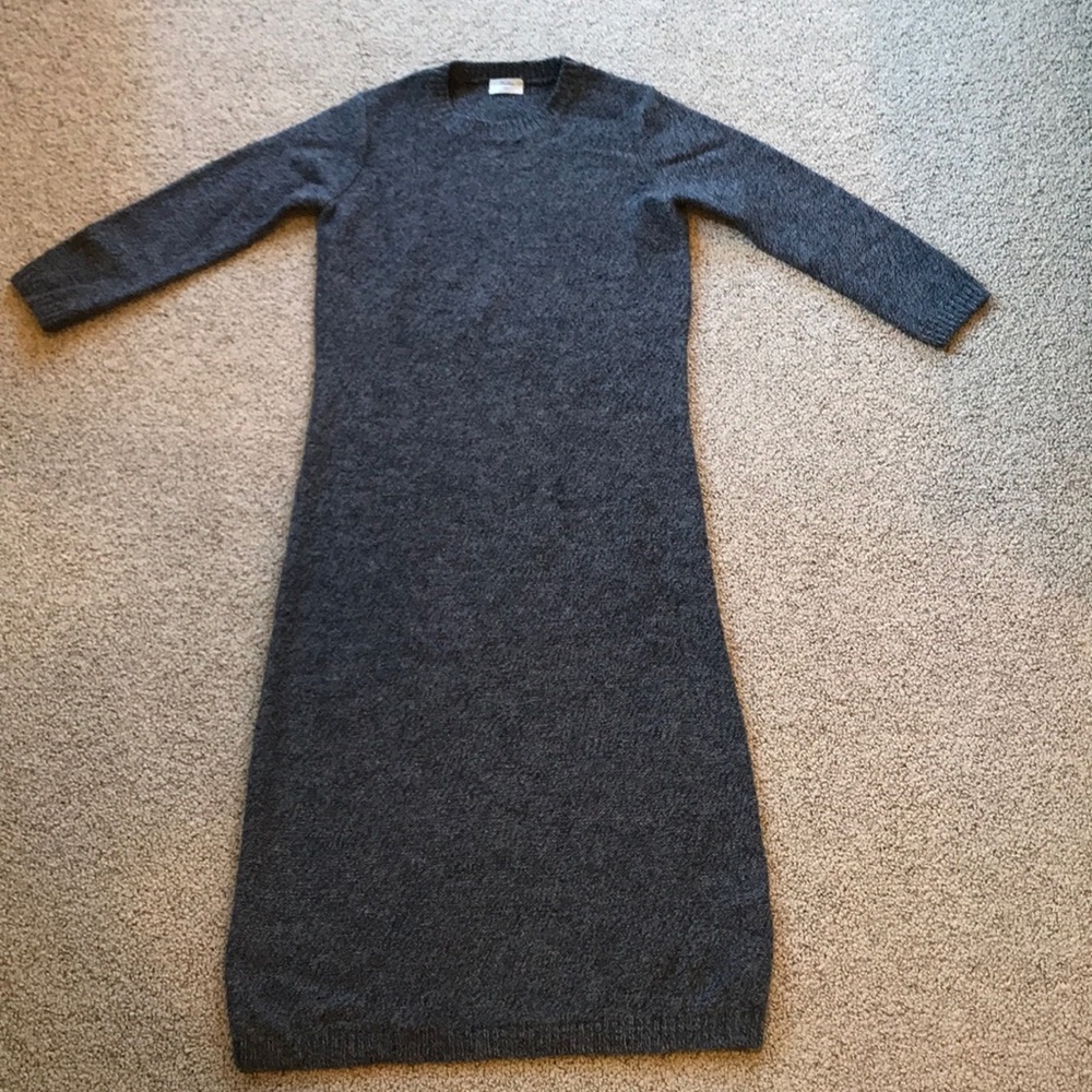 Wallace alpaca wool dress